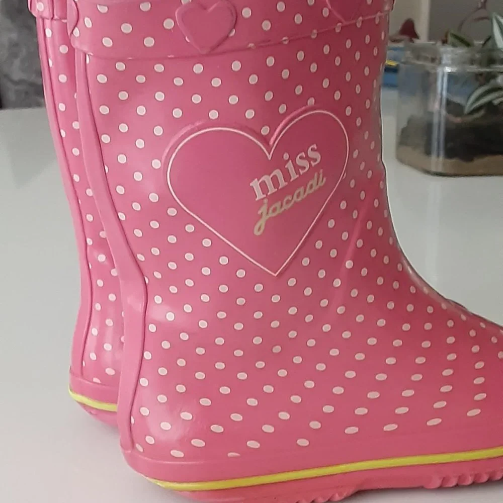Miss JACADI girls Rain Boots size 28